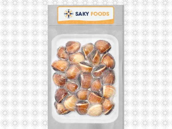 Nghêu Nâu Luộc (Cooked Brown Clam) | Saky Foods