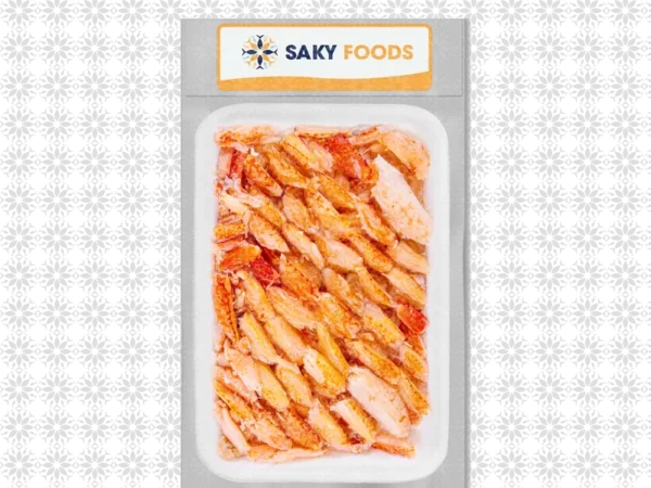 Thịt Ghẹ Càng (Cooked Crab meat- Claw) | Saky Foods